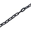 Costway Plastic Chain with Endless Applications For Crowd Control in Black