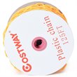 Costway Plastic Chain with Endless Applications For Crowd Control in Orange