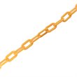 Costway Plastic Chain with Endless Applications For Crowd Control in Orange