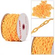 Costway Plastic Chain with Endless Applications For Crowd Control in Orange