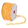 Costway Plastic Chain with Endless Applications For Crowd Control in Orange