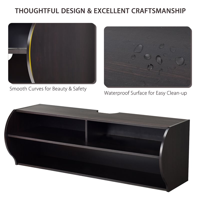 Costway Wall Mounted TV Stands for TVs up to 48