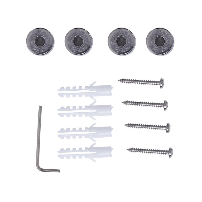 Costway Contemporary Steel Electric Towel Rail Rack with 10-bar Rung in Silver