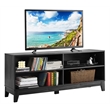 Costway Wood TV Stand/Entertainment Media Center for TVs up to 58