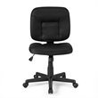 Costway Contemporary Sponge and Mesh Computer Chair with Low Back in Black