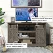 Costway Sliding Barn TV Stand/Entertainment Center for TV's up to 60