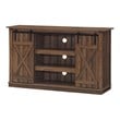 Costway Sliding Barn TV Stand/Entertainment Center for TV's up to 60
