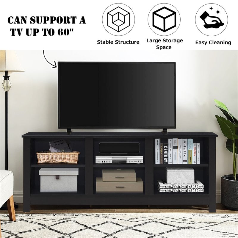 Costway TV Stand/Entertainment Center for TV's up to 60