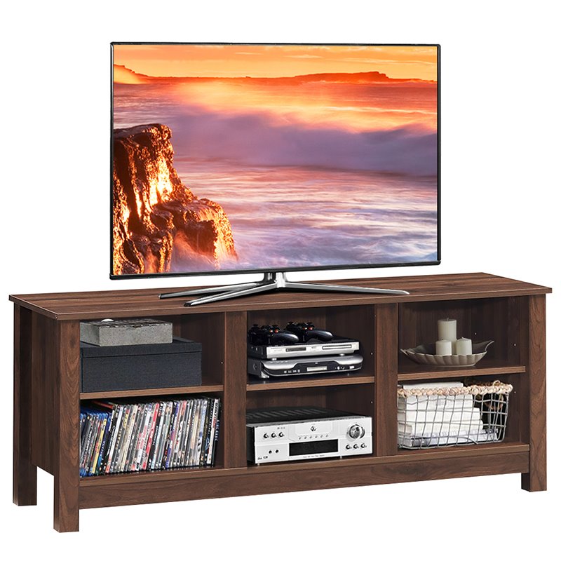 Costway TV Stand/Entertainment Center for TV's up to 60