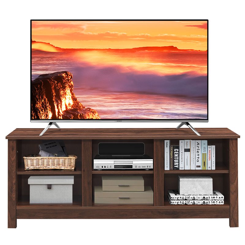 Costway TV Stand/Entertainment Center for TV's up to 60