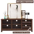 Costway TV Stand/Entertainment Center for TV's up to 60