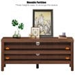 Costway Engineered Wood TV Stand Console for TV up to 45
