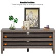 Costway Engineered Wood TV Stand Console for TV up to 45