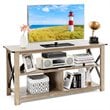 Costway Engineered Wood TV Stand for TV's up to 55