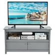 Costway Wooden Free Standing Console TV Media Cabinet for TVs up to 48
