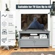 Costway Wooden Free Standing Console TV Media Cabinet for TVs up to 48