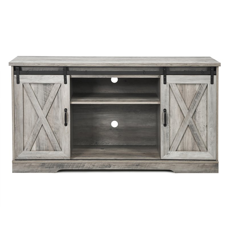 Costway Wood TV Stand for TV's up to 59