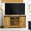 Costway Wood TV Stand for TV's up to 59