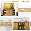 Costway Wood TV Stand for TV's up to 59