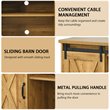 Costway Wood TV Stand for TV's up to 59