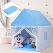 Costway Large Kids Play Tent/Playhouse Children/Castle Fairy Tent in Mat Blue