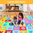 Costway Babyjoy 72-piece Kids Foam Interlocking Puzzle Play Mats in Multi-Color