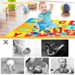 Costway Babyjoy 72-piece Kids Foam Interlocking Puzzle Play Mats in Multi-Color