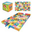 Costway 125-piece Baby Foam Interlocking Play Mat Set in Multi-Color