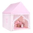 Costway Large Kids Play Tent/Playhouse Children/Castle Fairy Tent in Mat Pink