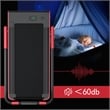 Superfit 2.25HP 2 in 1 Red Folding Under Desk Treadmill W/Remote Control Plastic