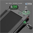 Superfit 2.25HP 2 in 1 Folding Treadmill W/ Remote Control Black Plastic