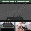 Superfit 2.25HP 2 in 1 Folding Treadmill W/ Remote Control Green Plastic