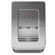 Portable Ice Maker Machine  26Lbs/24H Self-cleaning w/ Scoop Silver Plastic