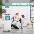 Portable  Air Conditioner Dehumidifier Remote  Function White Plastic