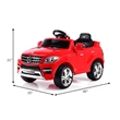 Benz ML350 6V Electric Kids Ride On Car Licensed MP3  Remote Control Red Plastic