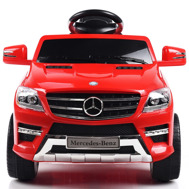 Benz ML350 6V Electric Kids Ride On Car Licensed MP3  Remote Control Red Plastic