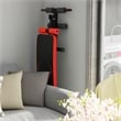 SuperFit Folding Weight Bench Adjustable Sit-up Board Slant Bench Red Leather