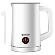 Electric Automatic Milk Frother Warmer & Heater Foam Maker Stirring White Steel