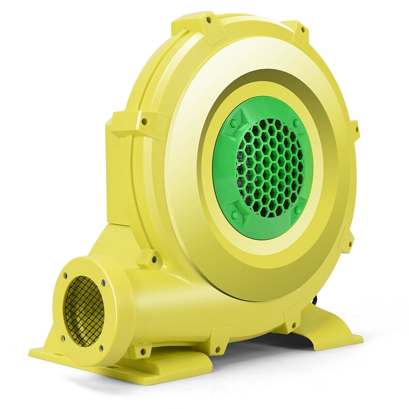 Air Blower Pump Fan 735 Watt 1.0HP For Inflatable Castle Yellow