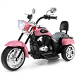 6V Kids Ride On Chopper Motorcycle 3 Wheel Trike Pink