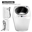 Full-Automatic Laundry Wash Machine Washer/Spinner White