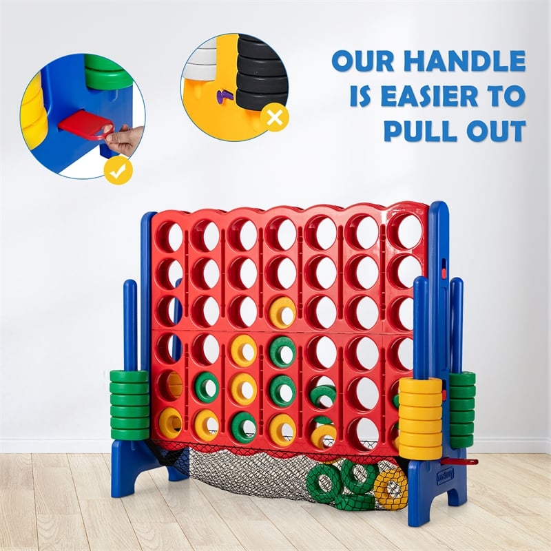 4 to Score Giant Game Set 4 in a Row Connect Game for Kids & Adult