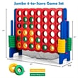 4 to Score Giant Game Set 4 in a Row Connect Game for Kids & Adult