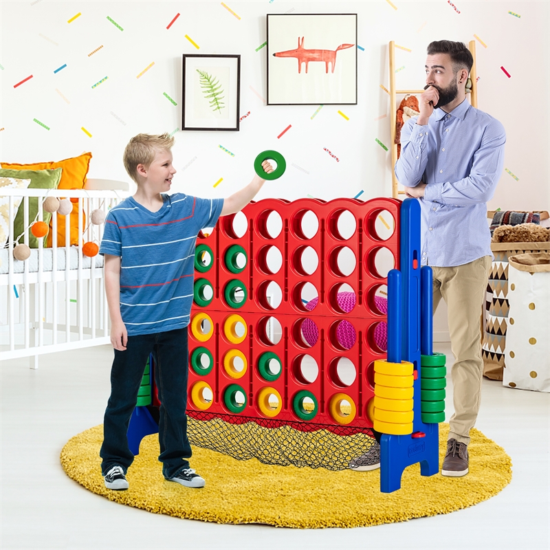 4 to Score Giant Game Set 4 in a Row Connect Game for Kids & Adult