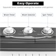 Portable Mini Compact Twin Tub 20Lbs Total Washing Machine White