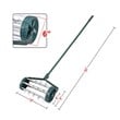 Rolling Garden Lawn Aerator Roller Home Grass Steel Handle Green