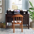 Computer Desk PC Laptop Writing Table Workstation Brown