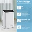 15000 BTU Portable Air Conditioner with Remote APP Control White