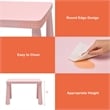 Kids Table & 2 Chairs Set Toddler Activity Play Dining Baby Gift Pink