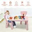 Kids Table & 2 Chairs Set Toddler Activity Play Dining Baby Gift Pink